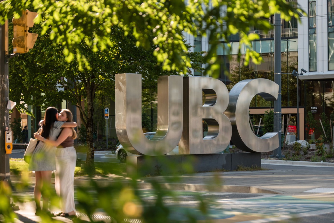 University of British Columbia sign.